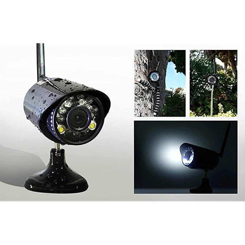 32GB Wireless Portable Magnetic Base Battery Powered RV/Trailer/Truck Hitch Backup Camera NuCam WR Surveillance IP Camera w. 1/4"-20 UNC Hole, Motion Detection Recording, Night Vision & Battery