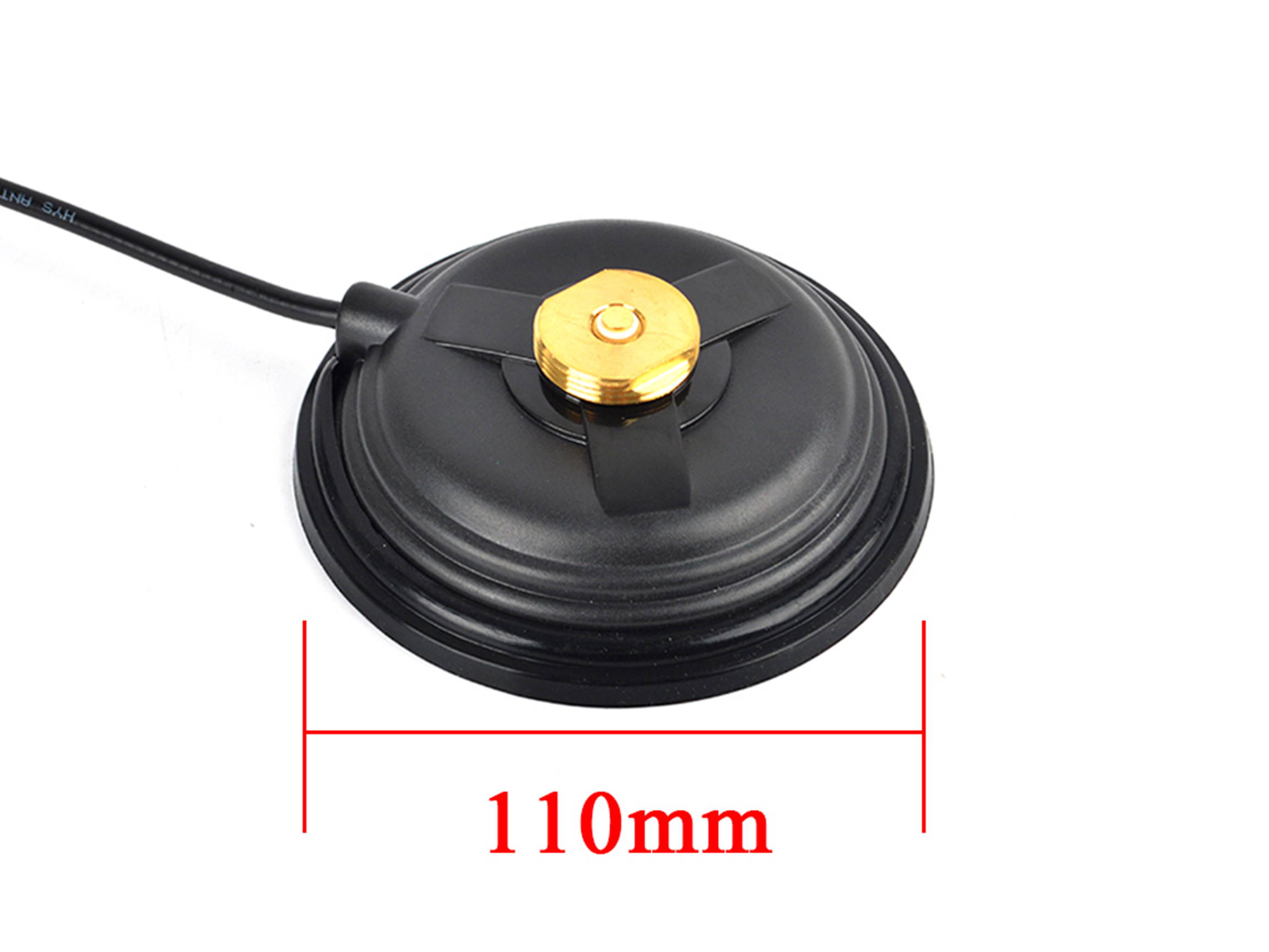 HYS NMO Magnet Base Mount CB/VHF/UHF/HF Ham Radio Magnetic Antenna PL-259 Plug
