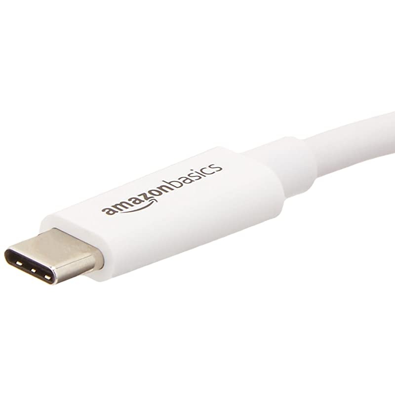 Basics USB 3.1 Type-C to HDMI Adapter - White, 5-Pack