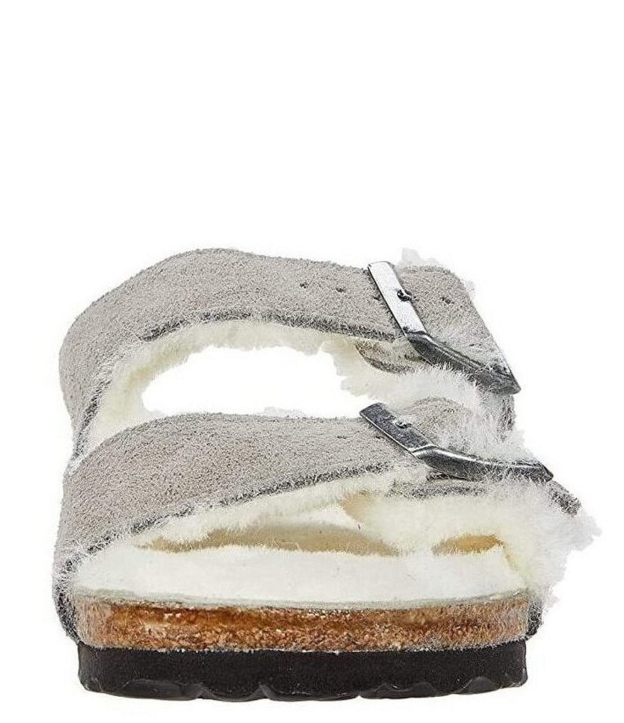 Birkenstock Women's Arizona Suede Shearling Sandals