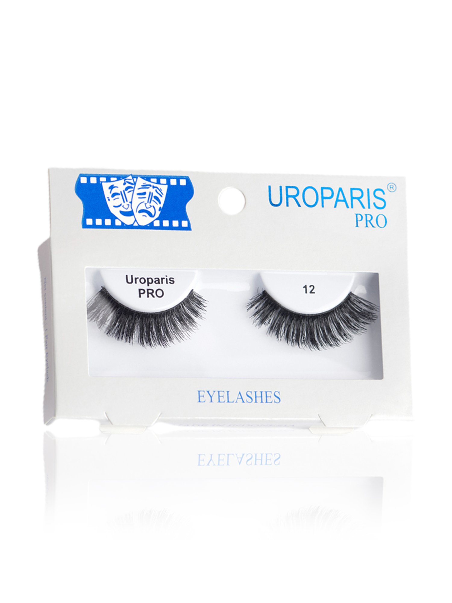 UROPARIS Human Hair 3D Eyelashes - PRO 12