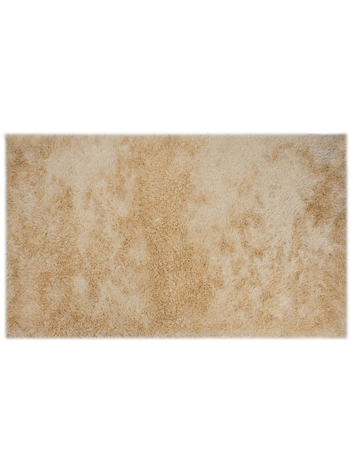 Saral Home Modern Beige Polyester Carpet - Set of 1
