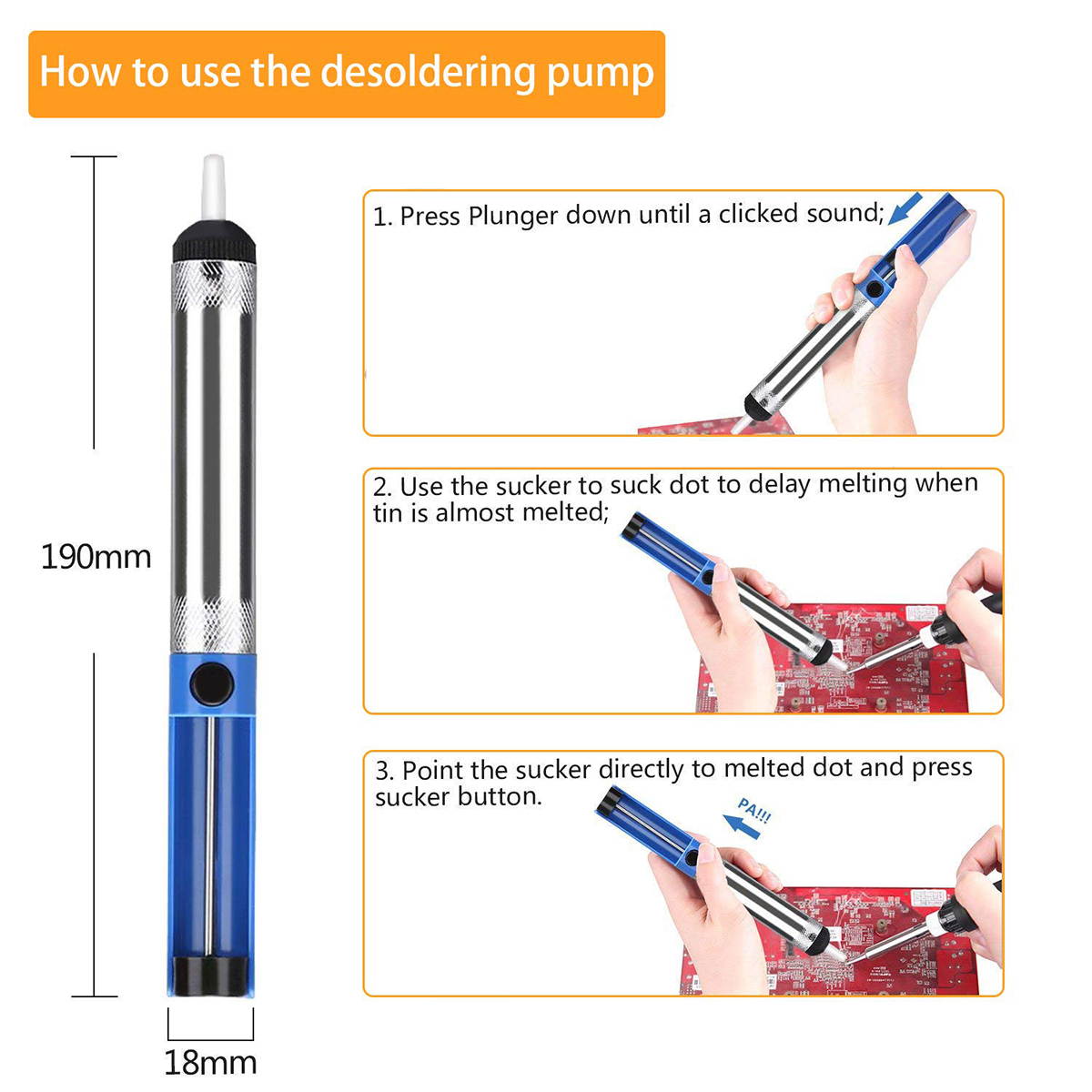 22Pcs Electric Soldering Iron Adjustable Temperature 110V 60W Digital Welding