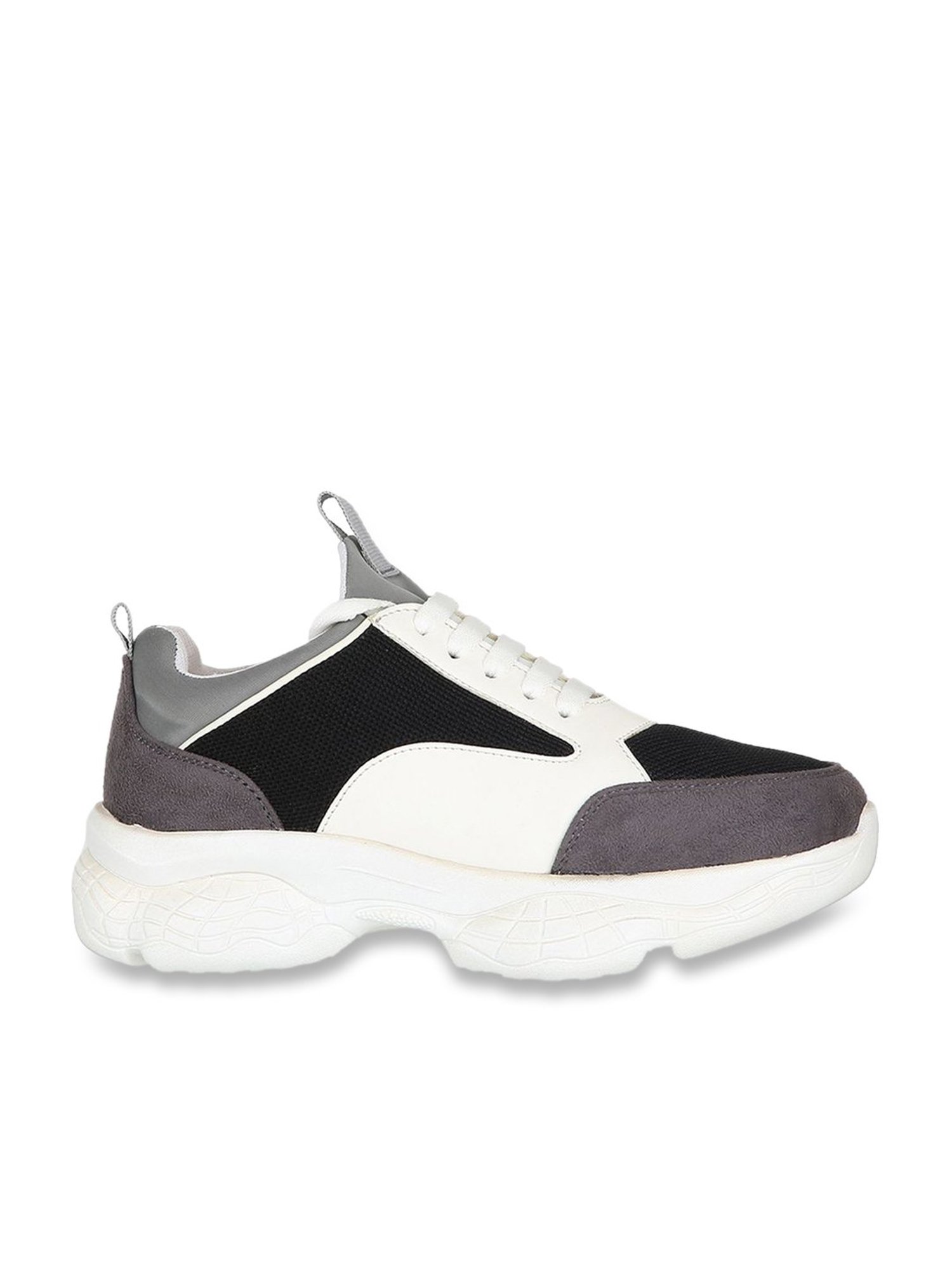 Carlton London Women's White Casual Sneakers