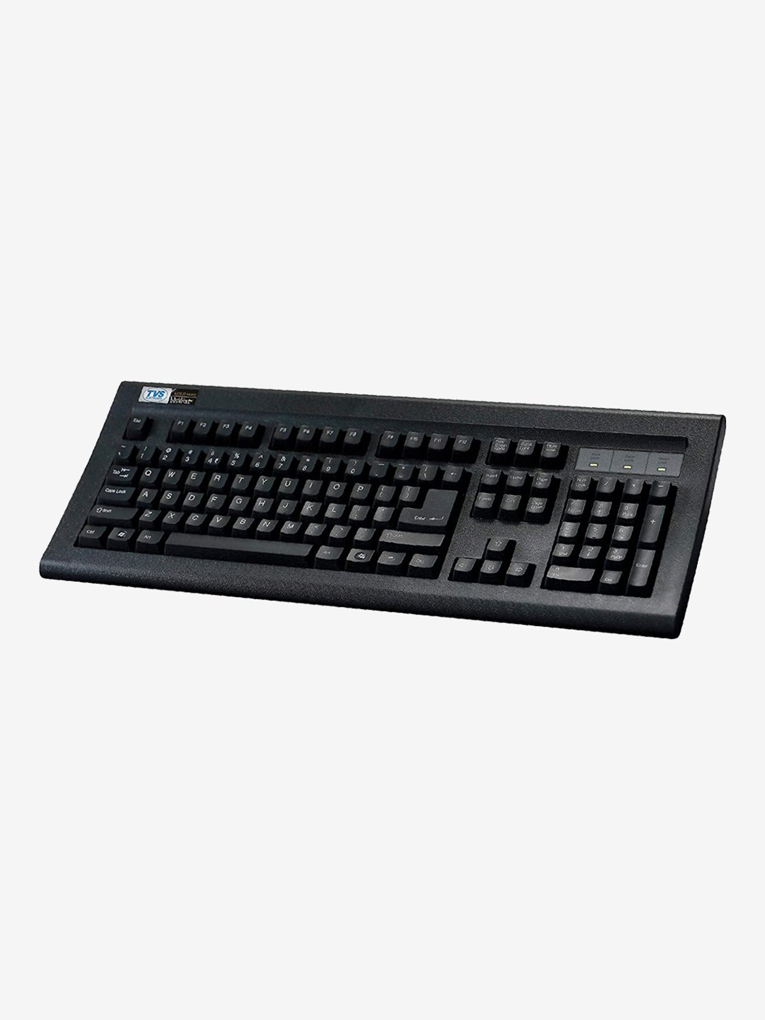 TVSE Gold Prime Wired Keyboard (Black)