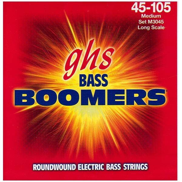 GHS M3045 Boomers Medium Electric Bass Strings
