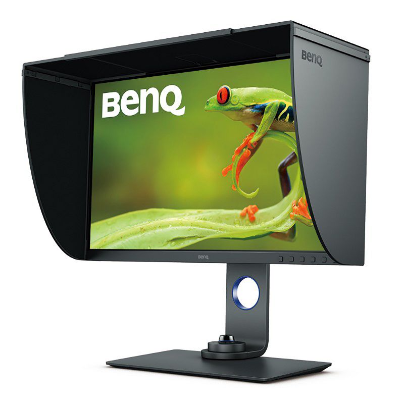 BenQ SW270C 27 Inch PhotoVue QHD 1440P IPS HDR, 99% Adobe RGB, sRGB, REC 709 AQcolor Technology for Accurate Reproduction Photo Editing Monitor, Black 