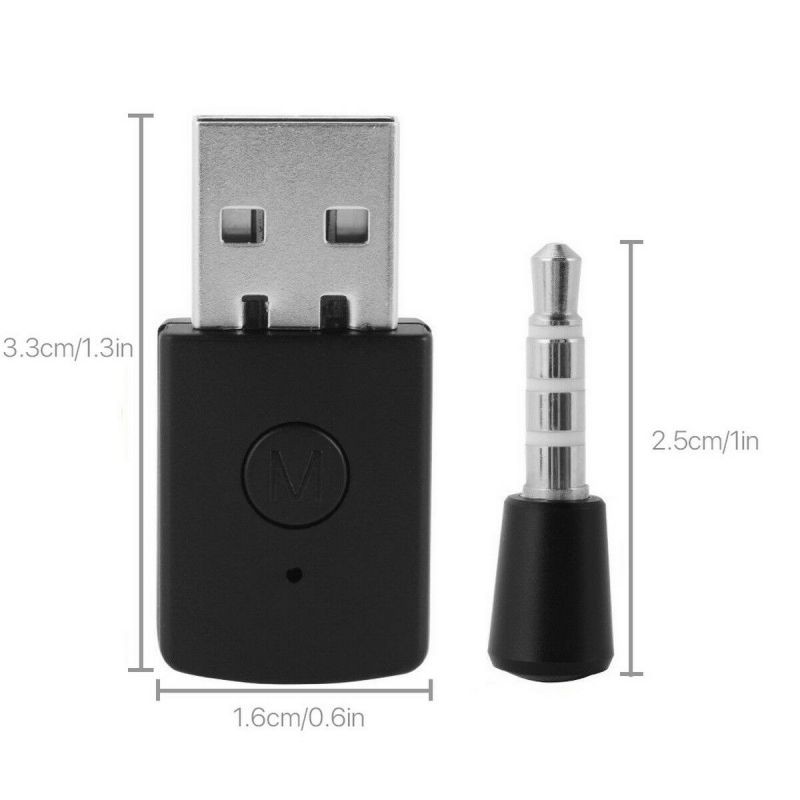 Mini Wireless Bluetooth Receiver Dongle USB Adapter For  PS4 Playstation