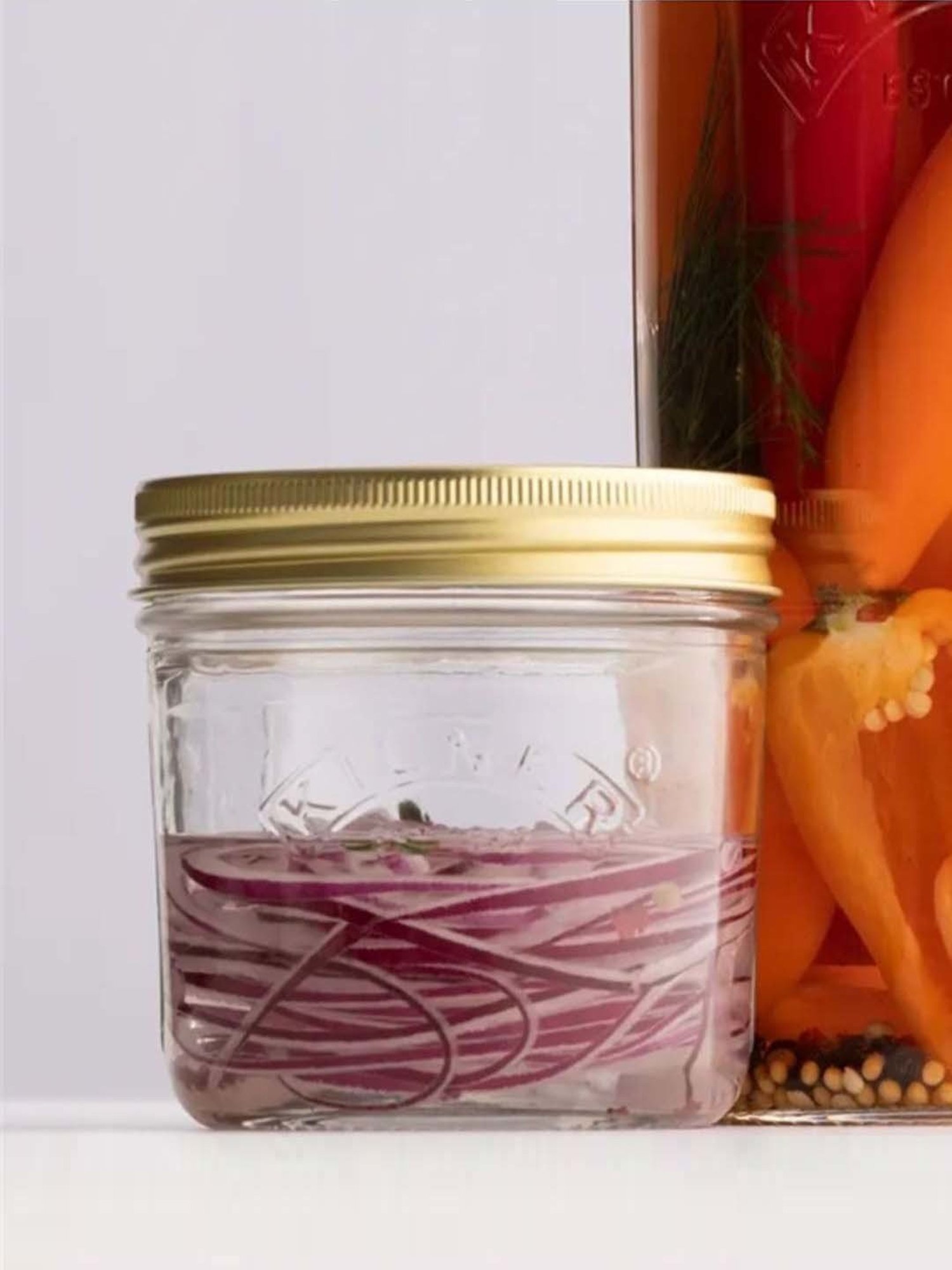 Kilner Transparent Stainless Steel Wide Mouth Preserve Jar (0.2 L)