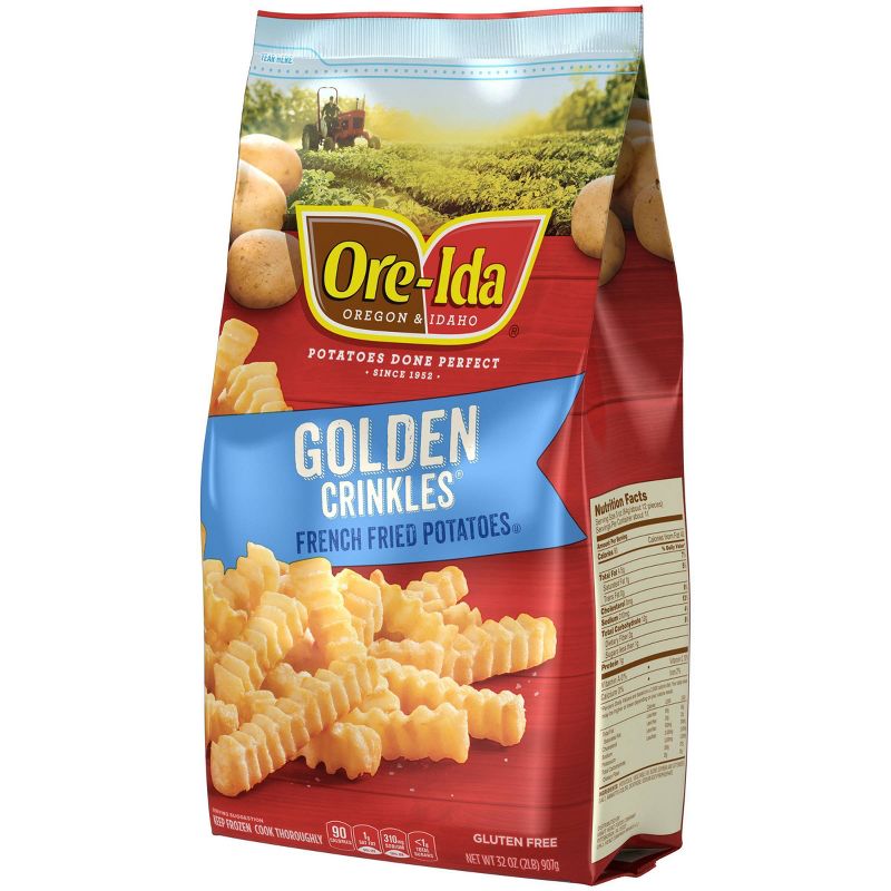 Ore-Ida Golden Crinkles Frozen French Fries - 32oz