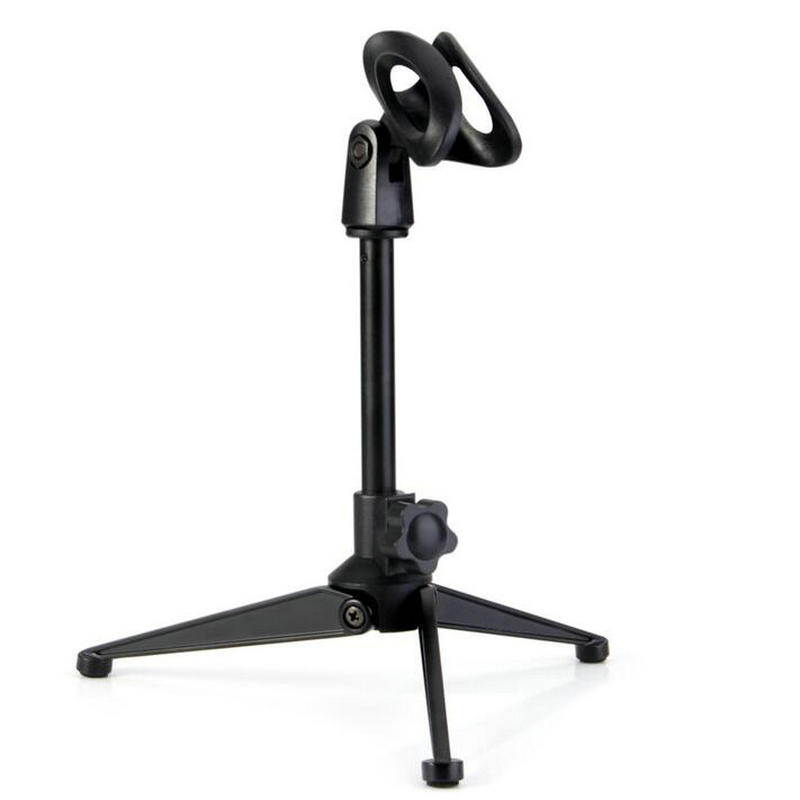 Depusheng Microphone Stand Desktop Tripod Stand Wired Wireless Microphone Stand Desktop Microphone Stand