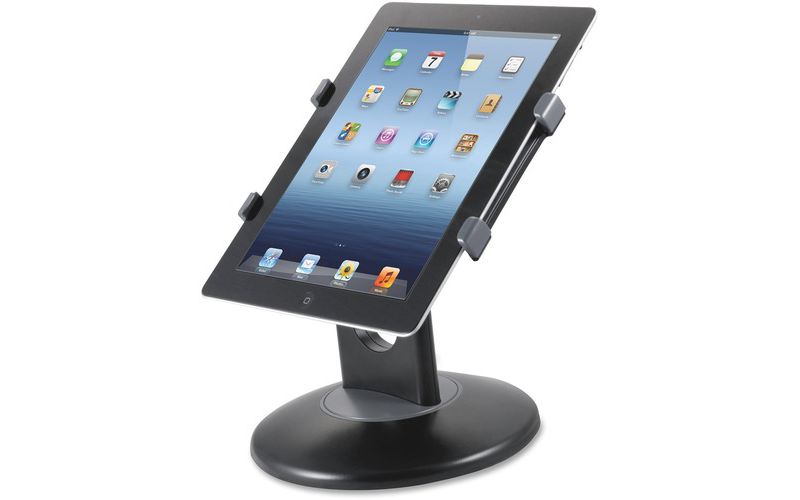 Kantek 7"-10" Tablet Stand - Horizontal, Vertical - ABS Plastic - 1 Each - Black