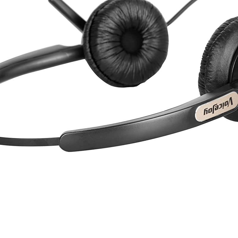 RJ9 Phone Headset Binaural with Noise Canceling Microphone ONLY for Cisco IP Phones: Such as 7942 7971 8841,8845, 8851, 8861,8945, 8961, 9951, 9971 etc