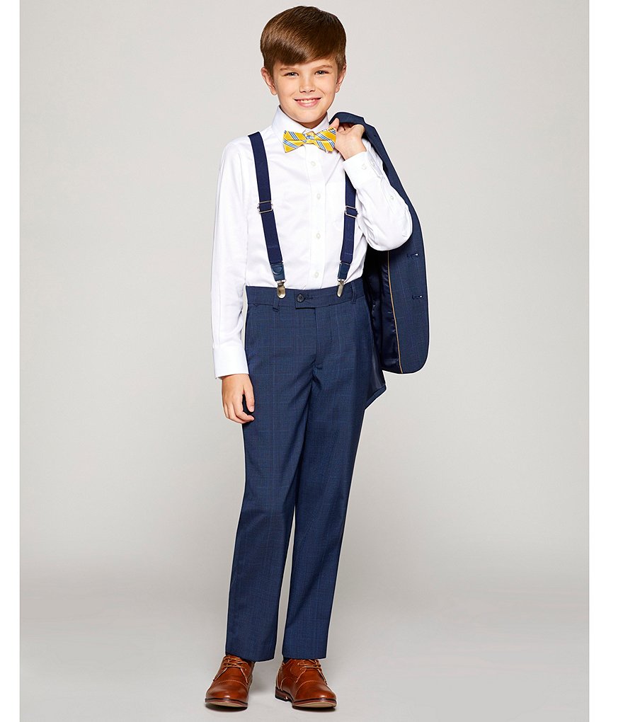 Class Club Big Boys 8-20 Husky Fit Twill Pants