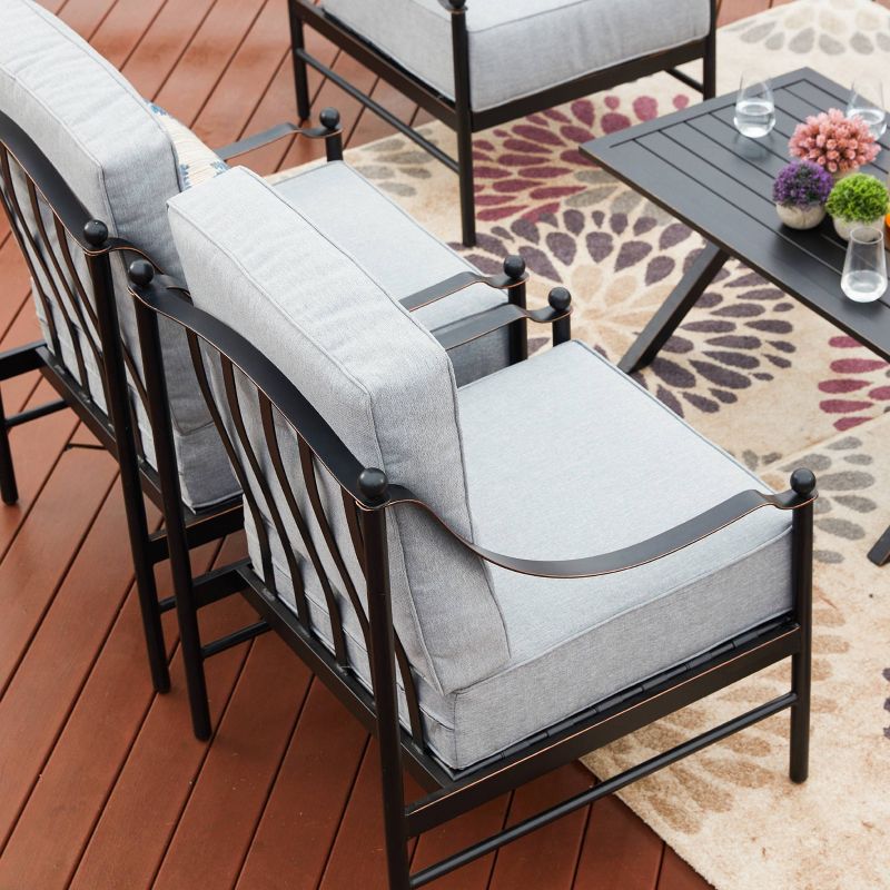 6pc Loveseat Patio Seating Set - Patio Festival