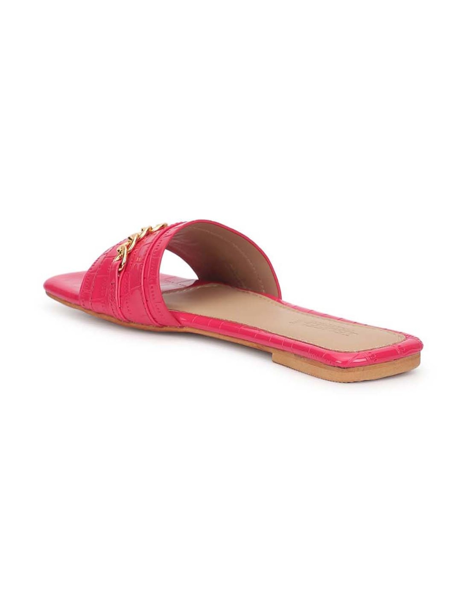 Truffle Collection Women's Fuchia Casual Sandals