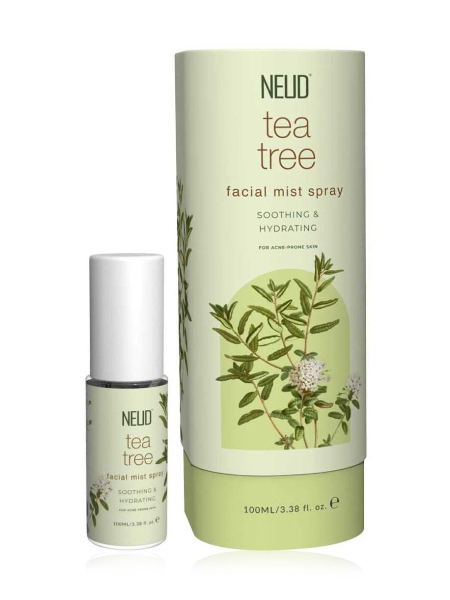 NEUD Tea Tree Facial Mist Spray for Acne-Prone Skin - 100 ml (Pack of 1)
