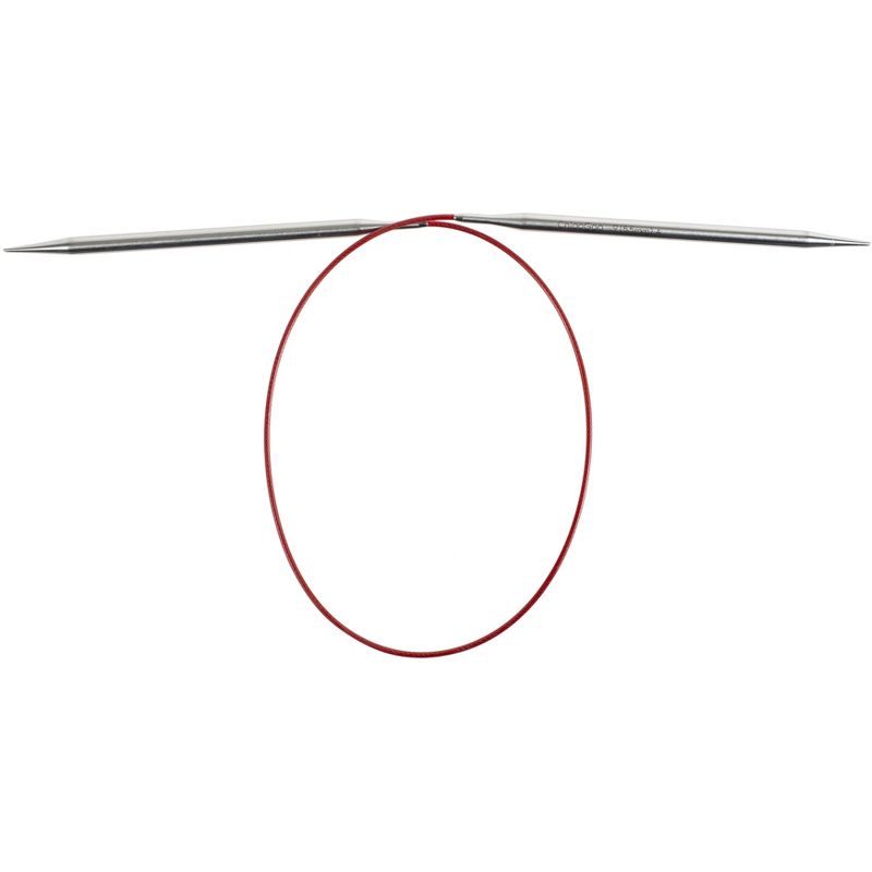 ChiaoGoo Red Lace Stainless Circular Knitting Needles 24"-Size 9/5.5mm