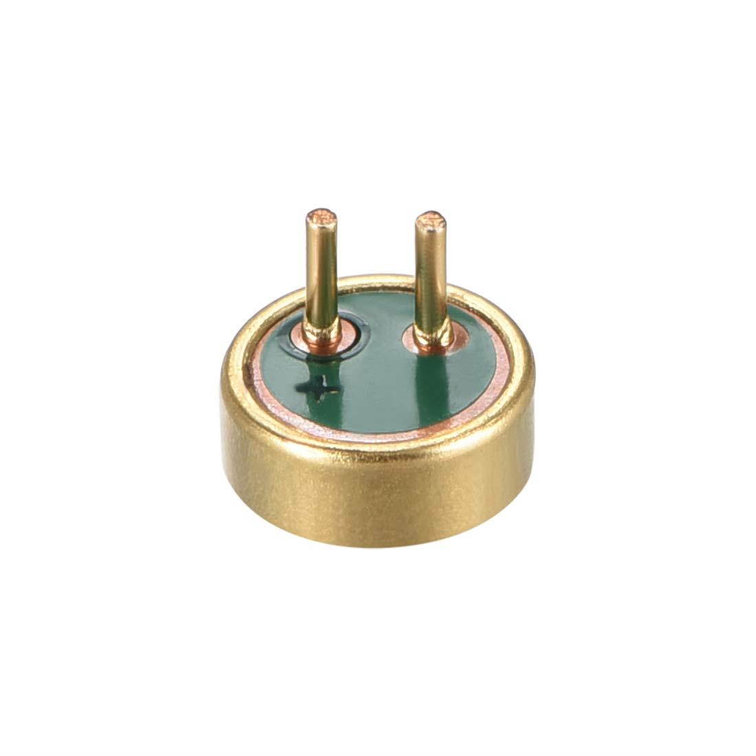 uxcell 4015 42dB Electret Microphone Pickup 4mm x 1.5mm Cylindrical Condenser MIC with Pins for PCB 1 Pcs