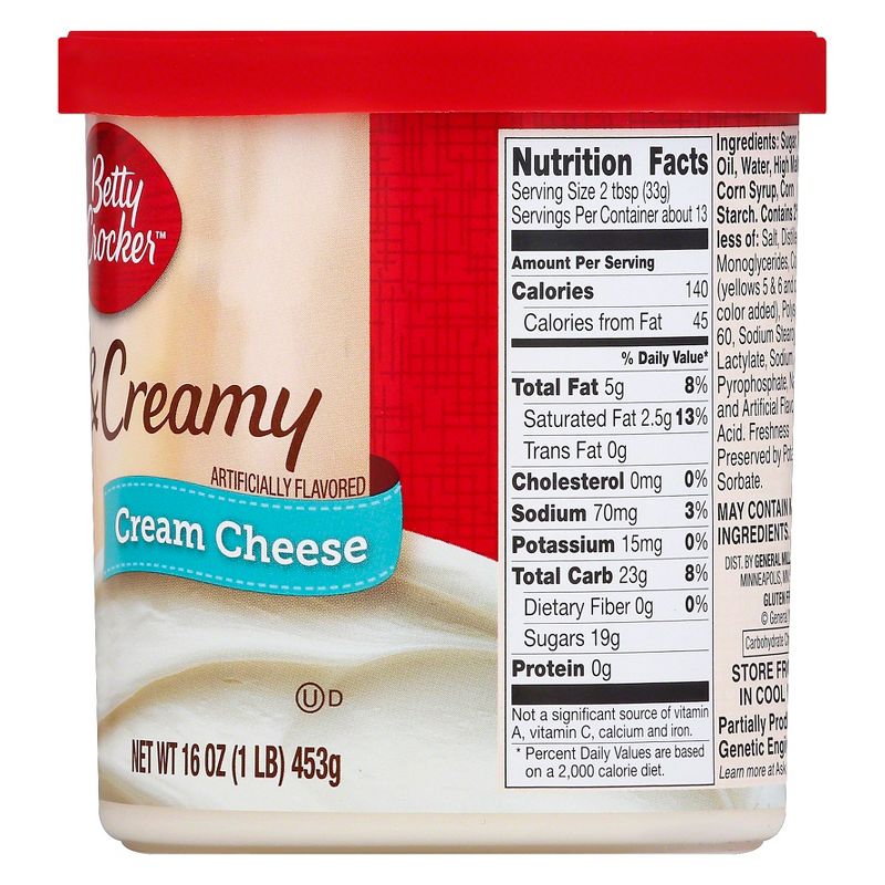 Betty Crocker Rich and Creamy Cream Cheese Frosting - 16oz