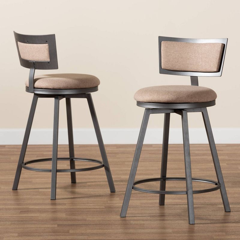 Ladder Barstool Seat Black - Riverstone Furniture Collection