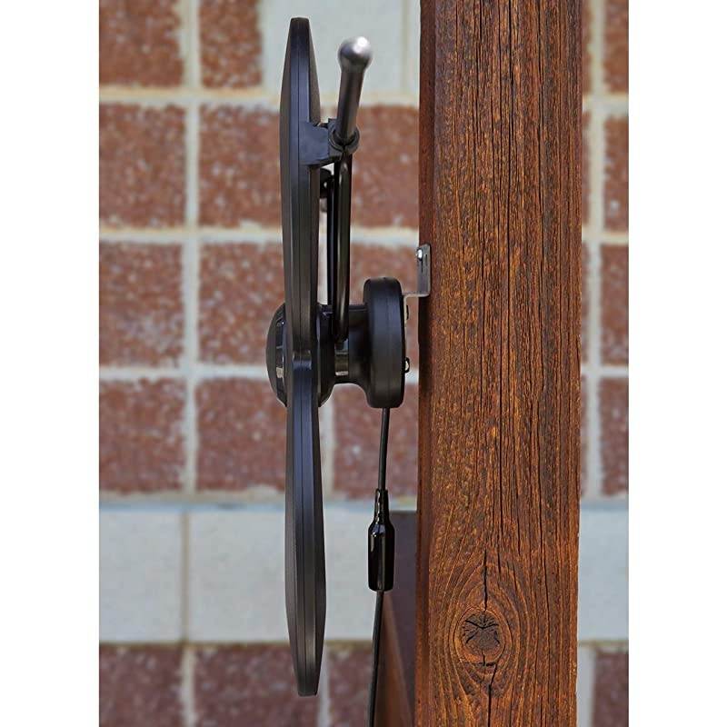 MAX-V UHF/VHF Indoor/Outdoor Antenna, 60+ Mile Range, 4K Ready - C2MVB