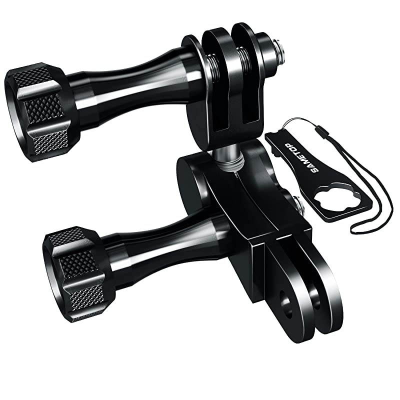 Aluminium Ball Joint Mount Swivel Arm Mount with Wrench Compatible with GoPro Hero 9 8 7 6 5 4 Session 3+ 3 2 1 Hero 2018 Fusion DJI Osmo Akaso Action Cameras