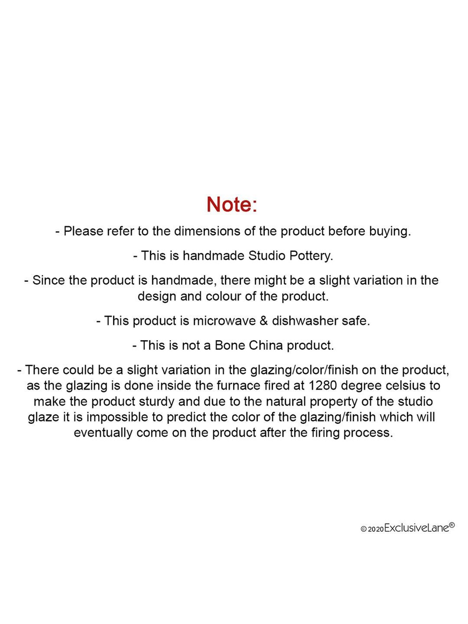 Pure Home and Living Transparent Glass Textured Dinner Plates