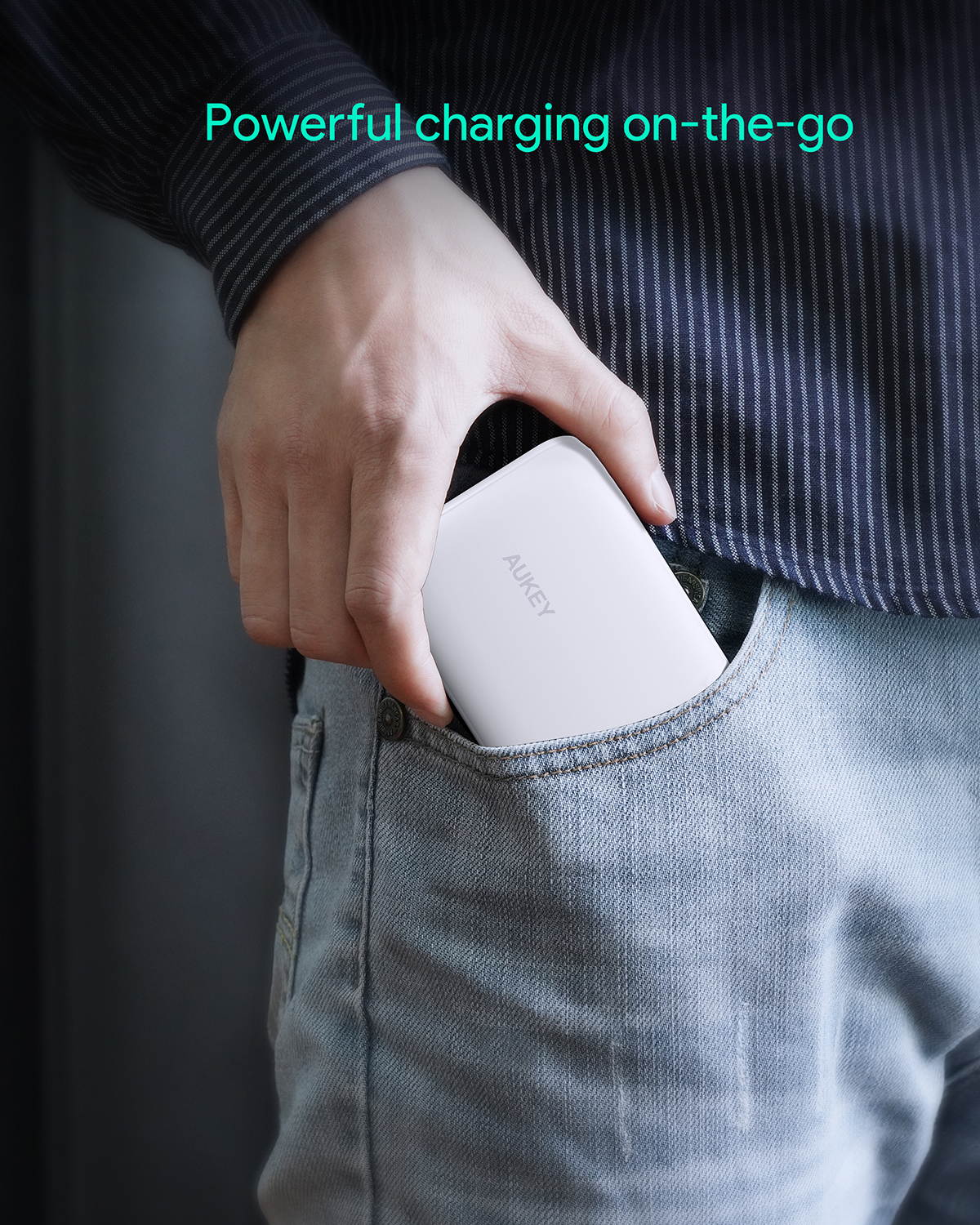 AUKEY USB C Power Bank 10000mAh Portable Charger, Triple Outputs High-Speed External Battery Pack Compatible with iPhone 11/11 Pro/Xs/XS Max/XR, iPad, Samsung, Pixel and More PB-N73