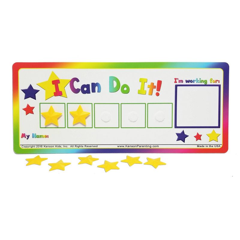 Kenson Kids Token Boards with Stars Classroom Pack