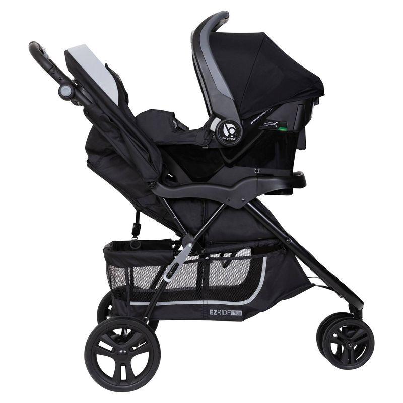 Cybex Eezy S+2 Travel System with Aton 2 Infant Car Seat - Deep Black