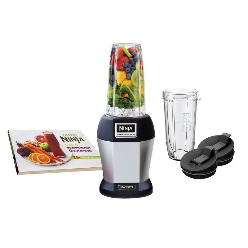 Nutri Ninja 900W Vitamin Extraction Smoothie Blender w/ 101 Healthy Recipe Guide