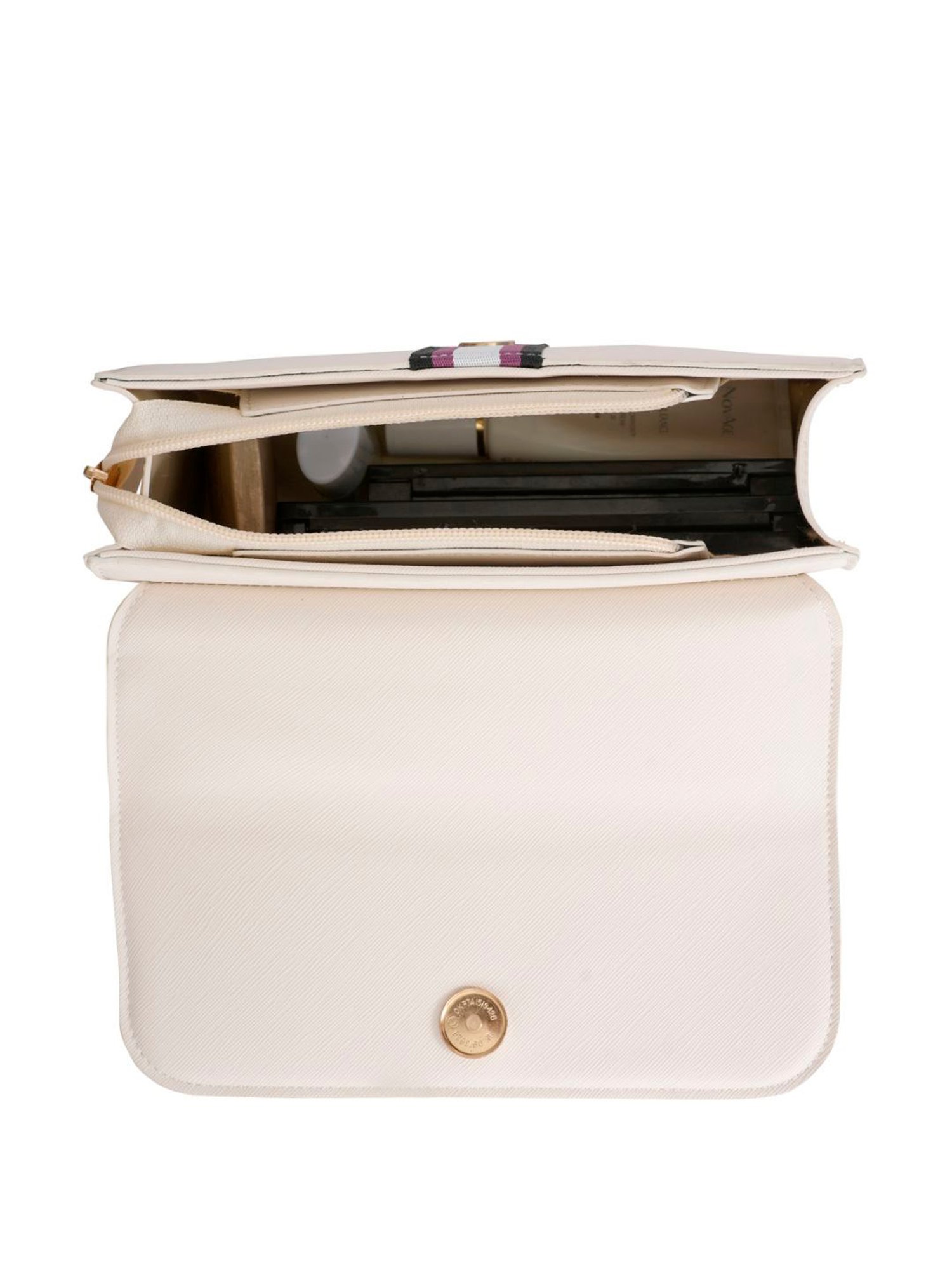 PERQUISITE STEPHANIE Brown Solid Small Sling Handbag