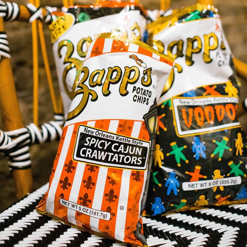 Zapp's New Orleans Kettle Style Spicy Cajun Crawtators - 5oz