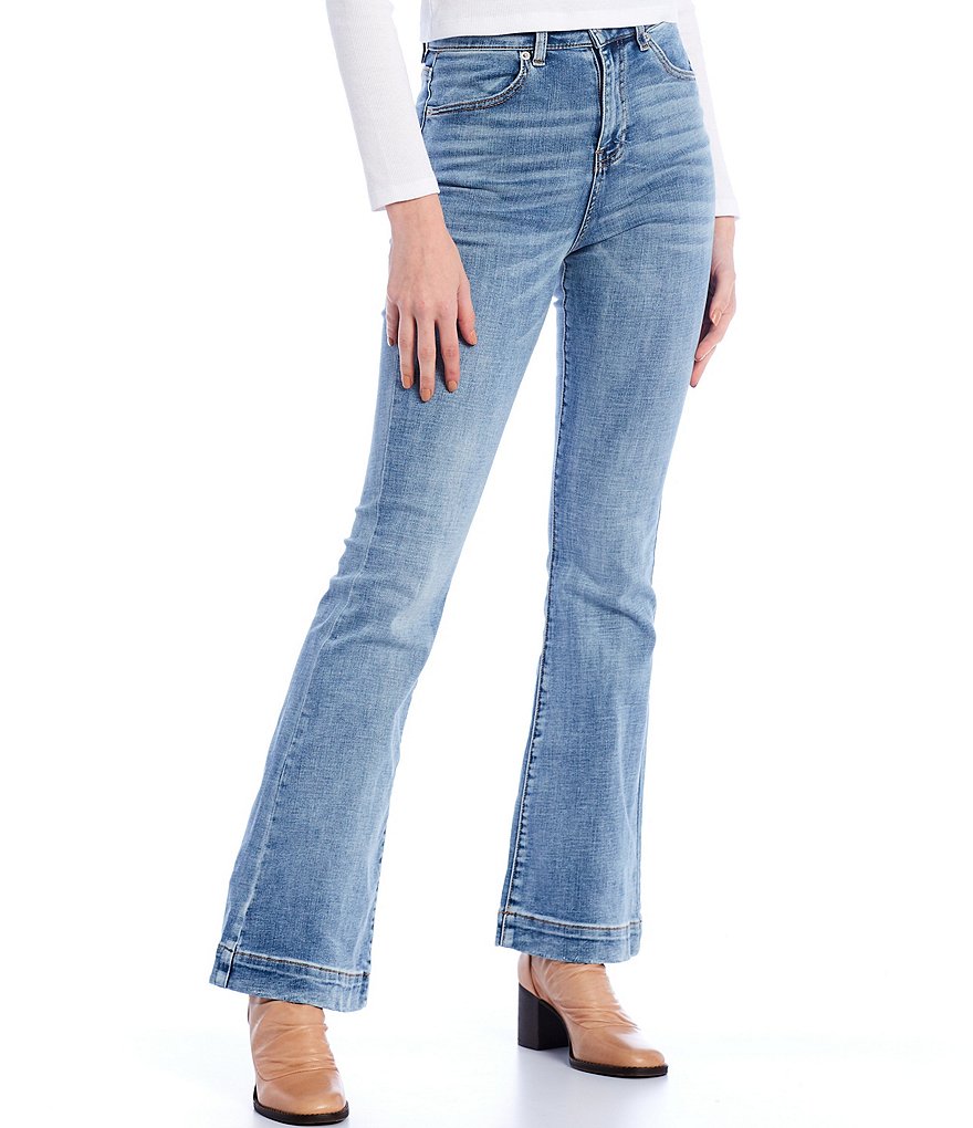 Every Straight Leg Ankle Crop Front Zipper Jeans