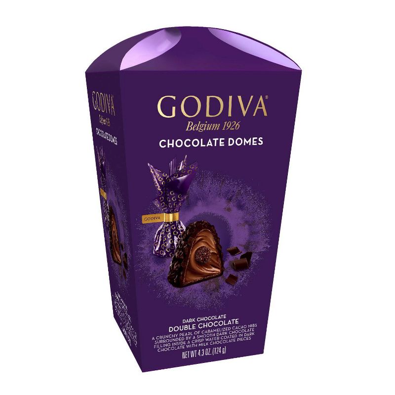 Godiva Double Chocolate Domes - 4.3oz