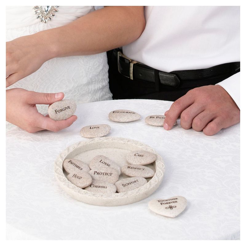 13ct Vow Stones with Plate