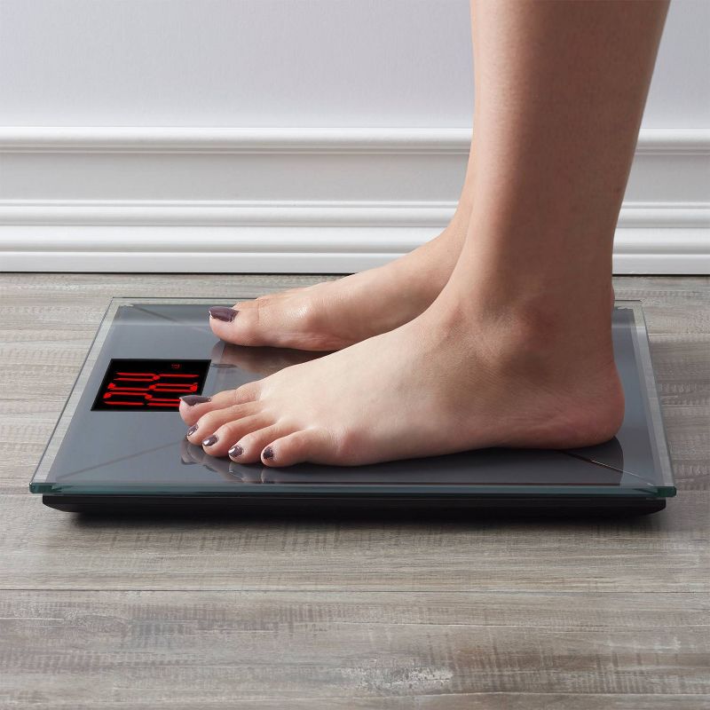 Glass Digital Scale with Stainless Steel Accents Green - Taylor