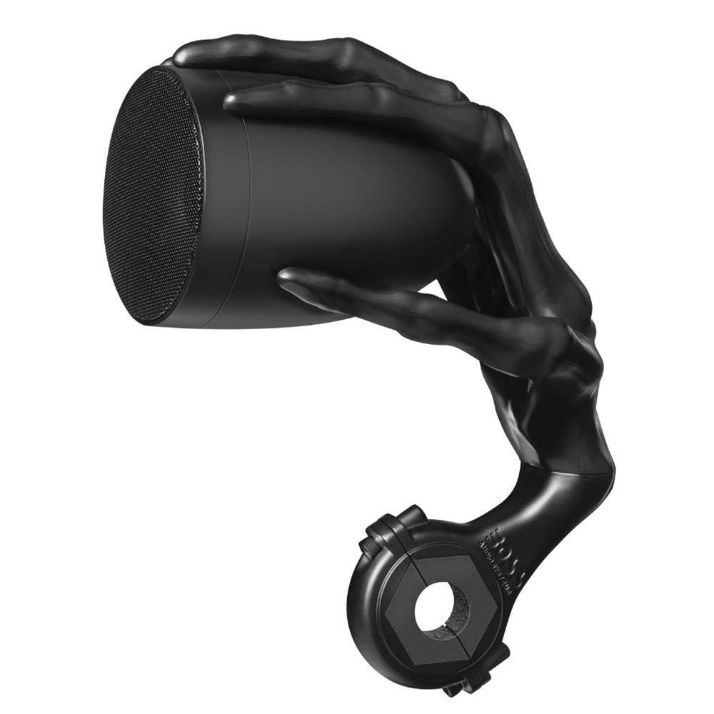 Boss Audio PHANTOM800 3 in. Speakers with Built-In Amplifier, Black & Black - Set of 2