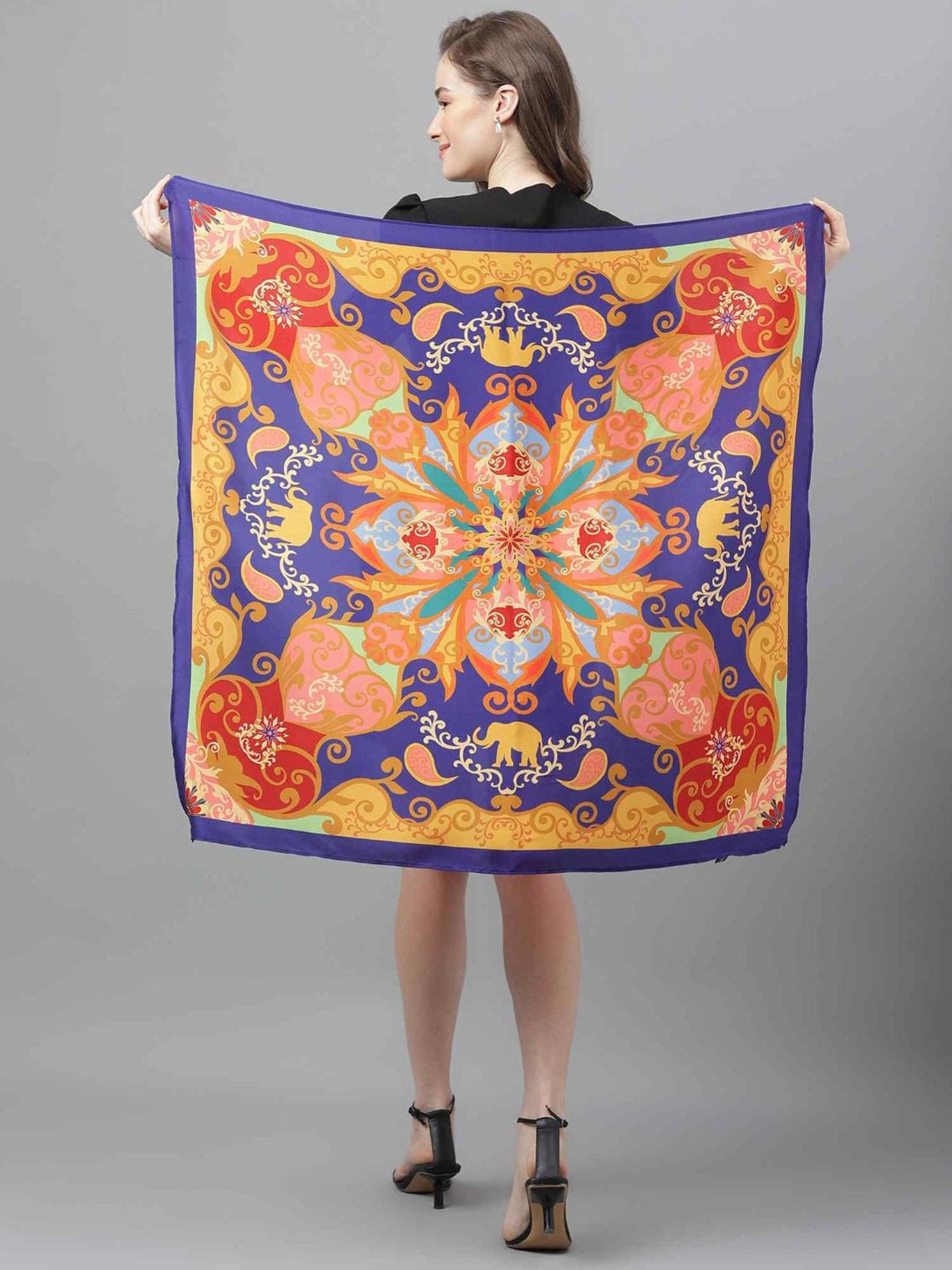 Under Armour Black Polyester Hijab - Extra Small