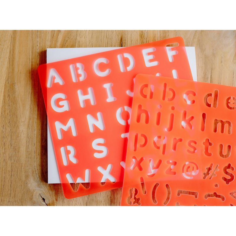 Art Stencils and Pencils Kit – Chuckle & Roar