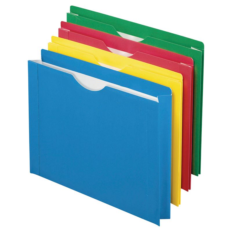 Skilcraft File Folders 3/4" Expansion 1/3-Cut Letter 100/BX Manila 2822507