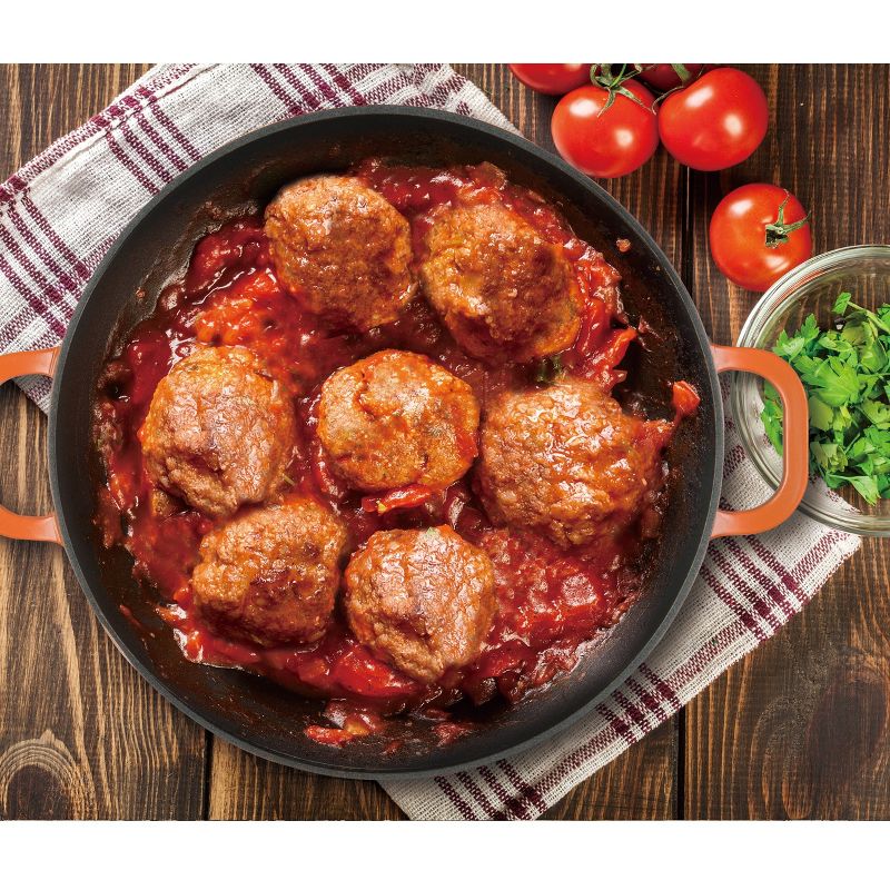 MasterPan 3qt Non-Stick Cast Aluminum Dutch Oven Orange