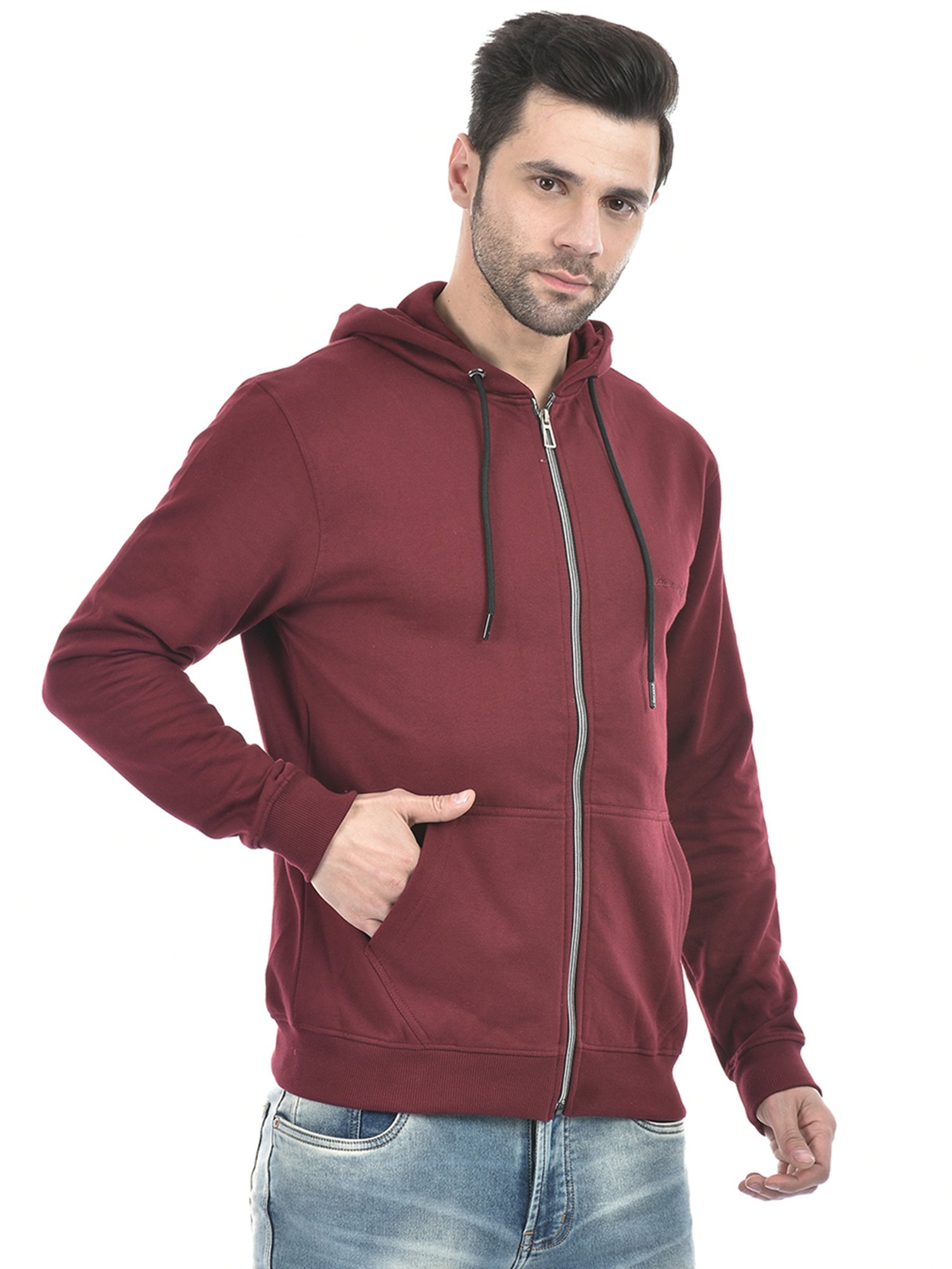 Lawman Pg3 Maroon Regular Fit Sweatshirt