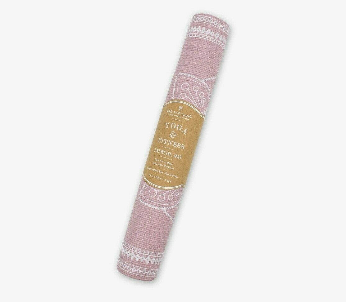 Medallion Tapestry Yoga Mat  68 in x 24 in x 4 mm