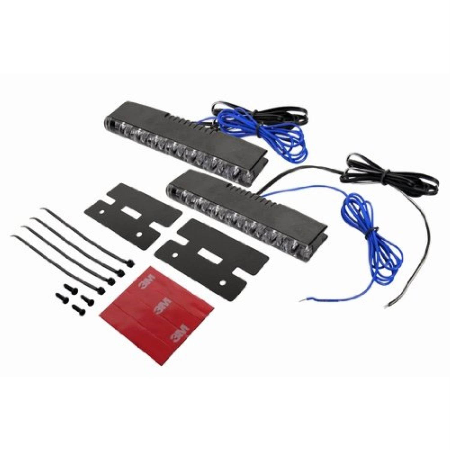 custom accessories 23757 red led exterior accent light