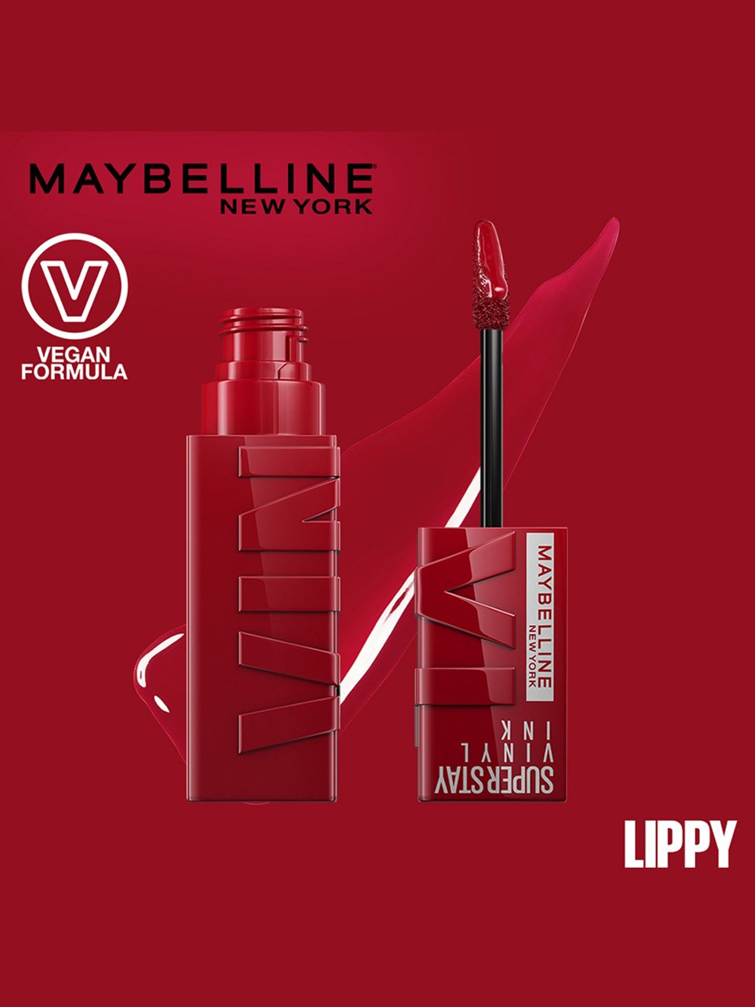 Maybelline New York Superstay Vinyl Ink Liquid Lipstick - Lippy,4.2ML