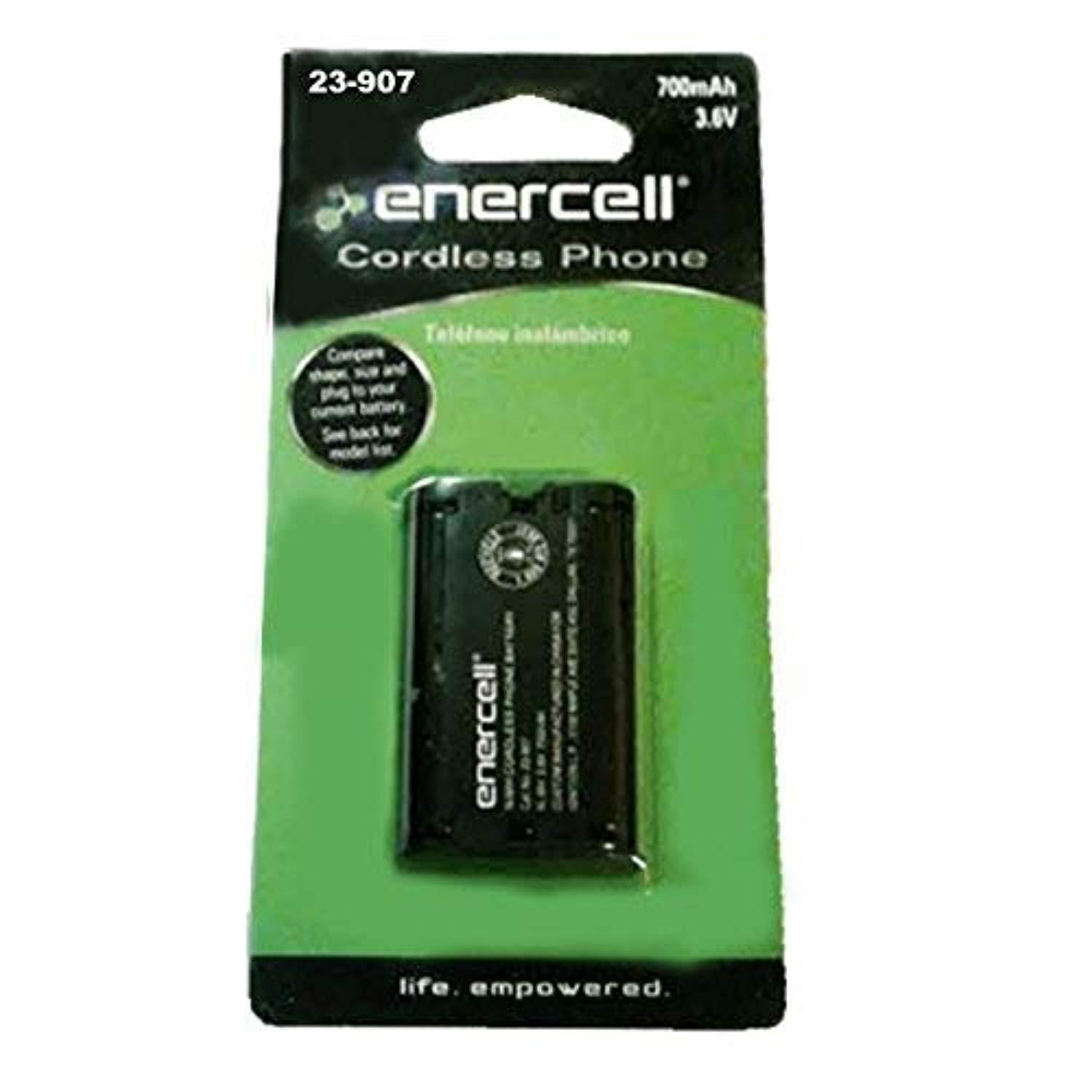 enercell 3.6v/700mah ni-mh phone battery for panasonic (23-907)