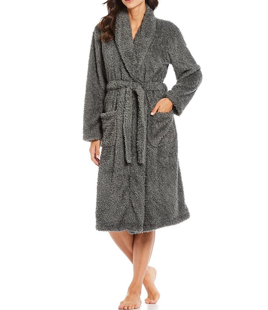 Little Giraffe Stretch Chenille Microfiber Wrap Robe