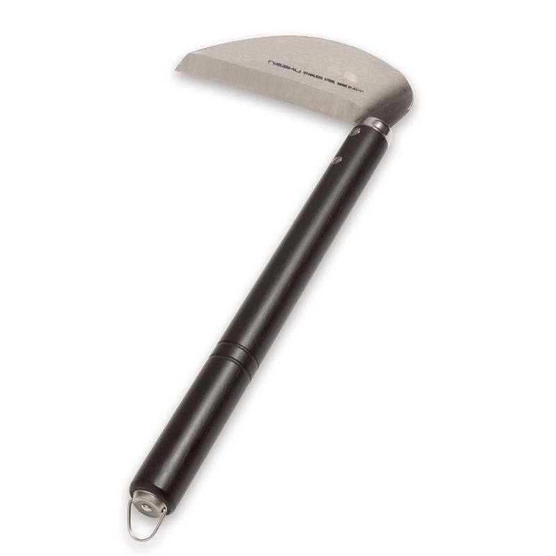 Nisaku KOGAMA Japanese Stainless Steel Weed Scraper, 4.5-Inch Blade.